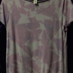 Large Pink White Tie Dye T-Shirt