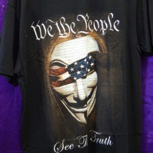 Medium We The People Anonymous T-Shirt